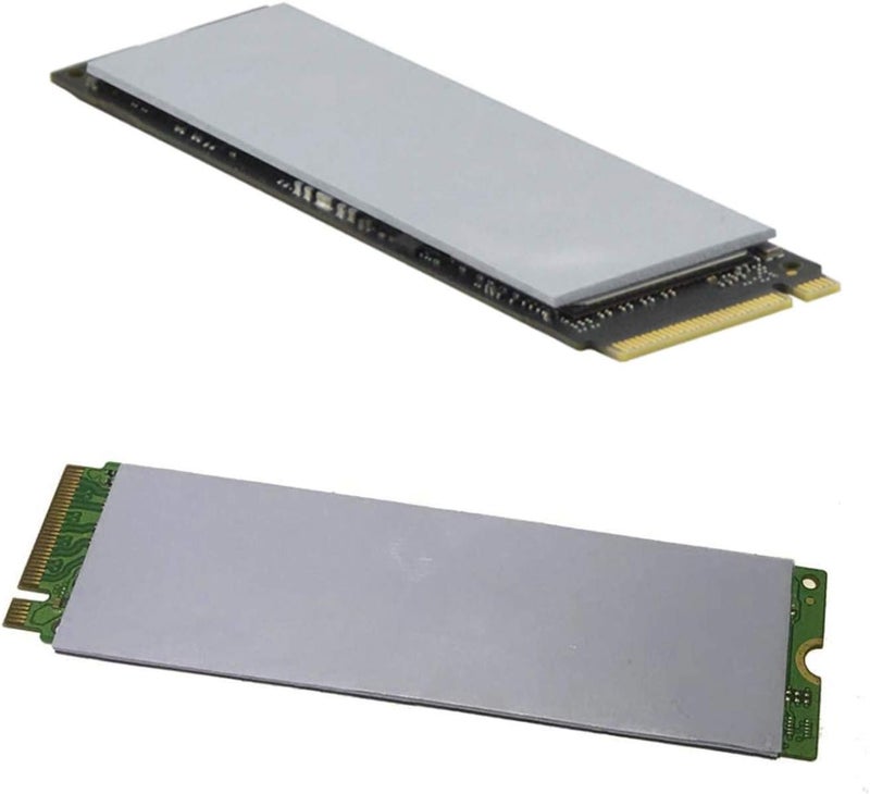 Easycargo M.2 NVMe Thermal Pad 3W/mk 70mm x 22mm x1mm, SSD Silicone Thermal Pad 1mm, M2 heatsink Thermal pad 2280 (3W/mK 4-Pack) - Image 1